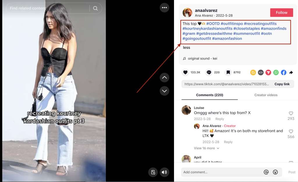 tiktok hashtags