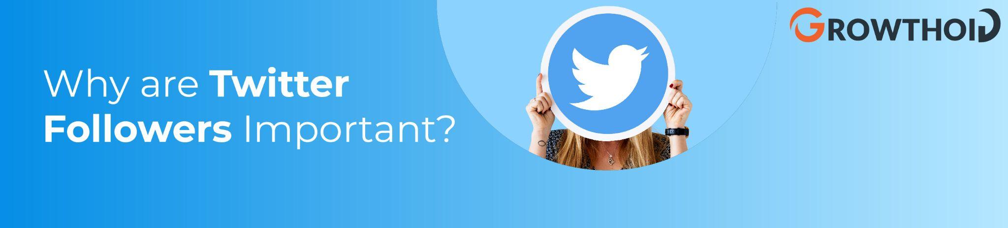 Why are Twitter Followers Important?