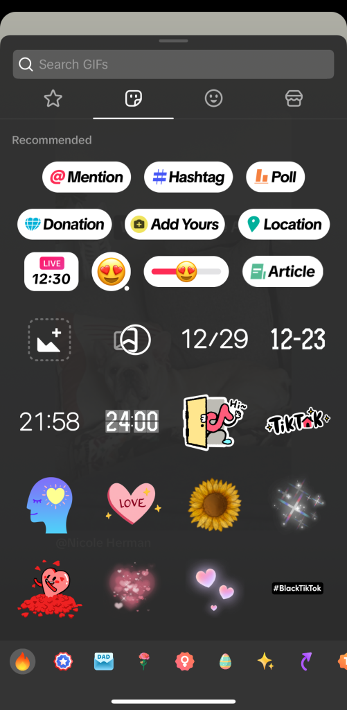 tiktok stories features