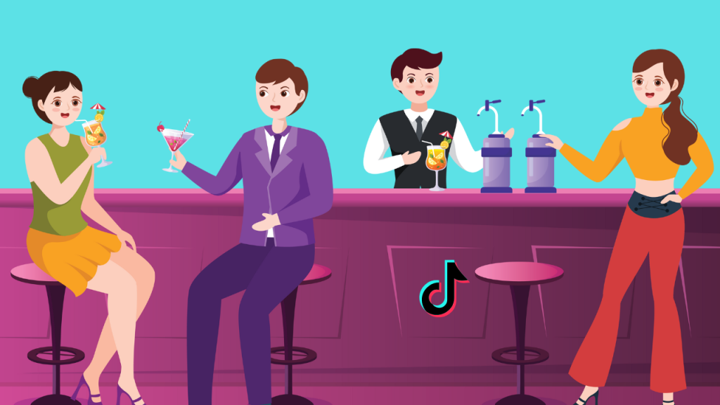 tiktok captions for bars