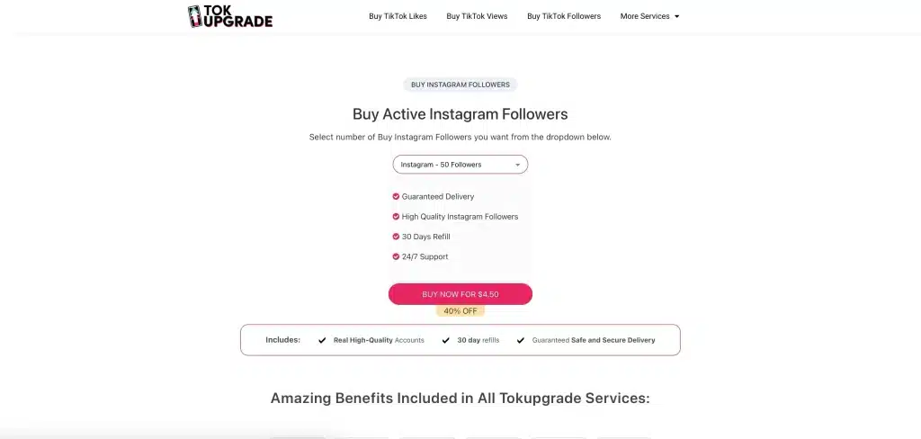 Buy active Instagram Followers