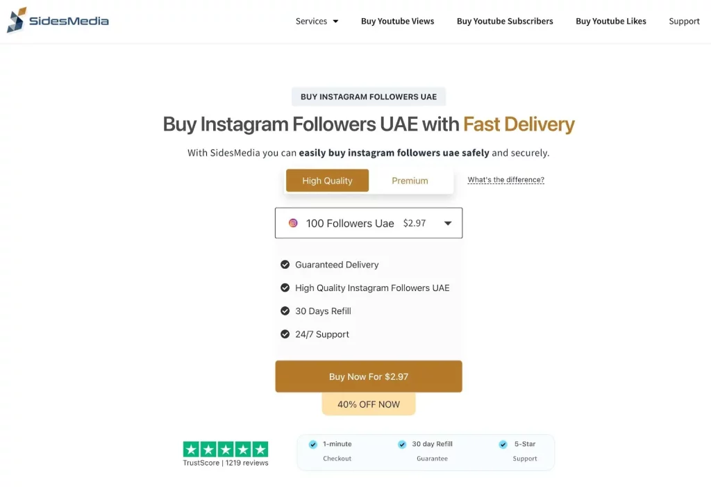 buy Instagram followers with fast delivery
