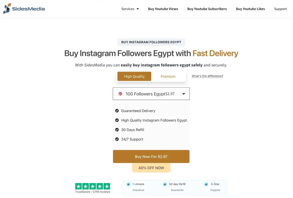 buy Instagram followers with fast delivery