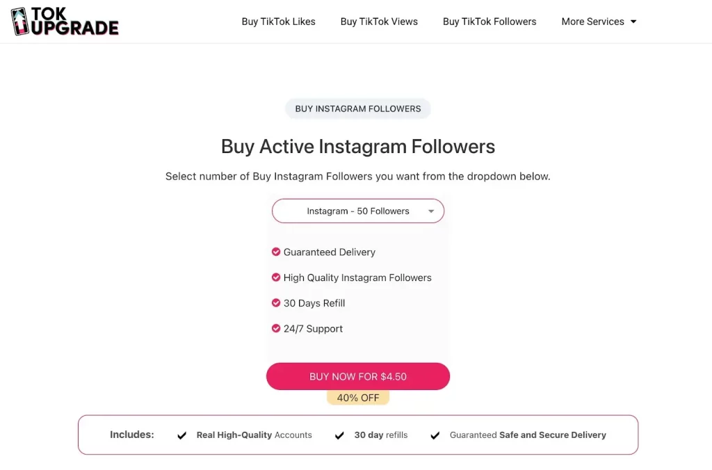 buy active instagram followers