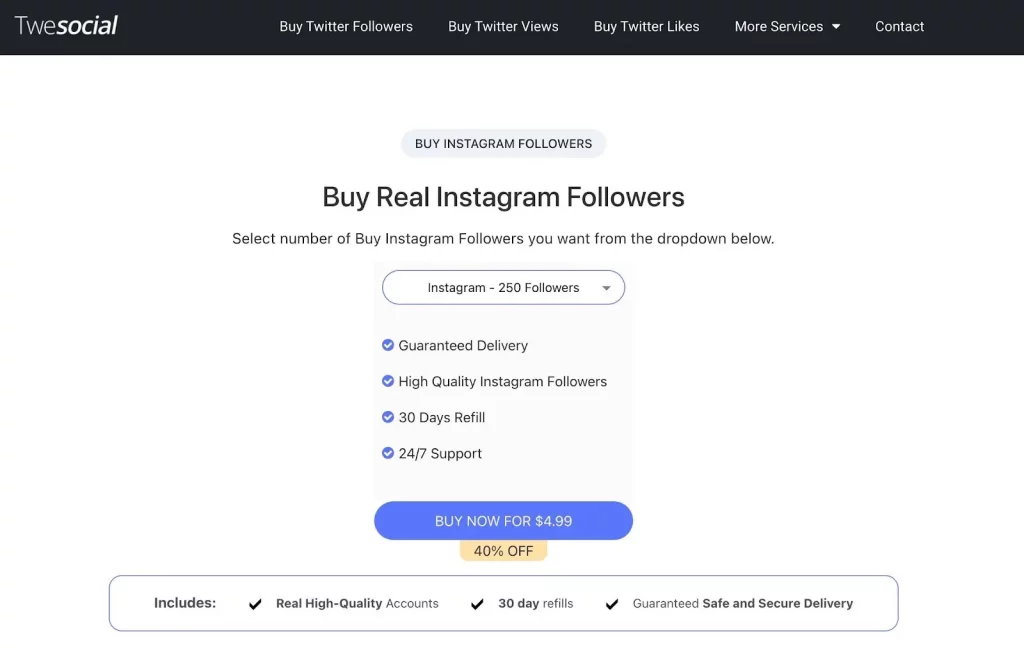 buy real Instagram followers