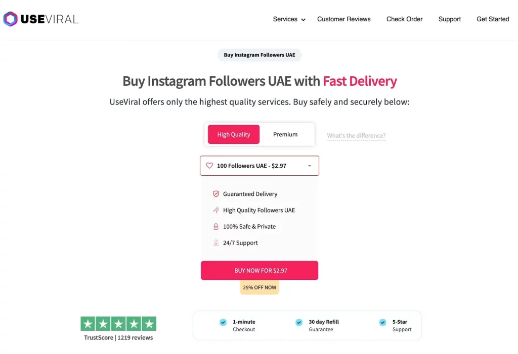 buy Instagram followers with fast delivery
