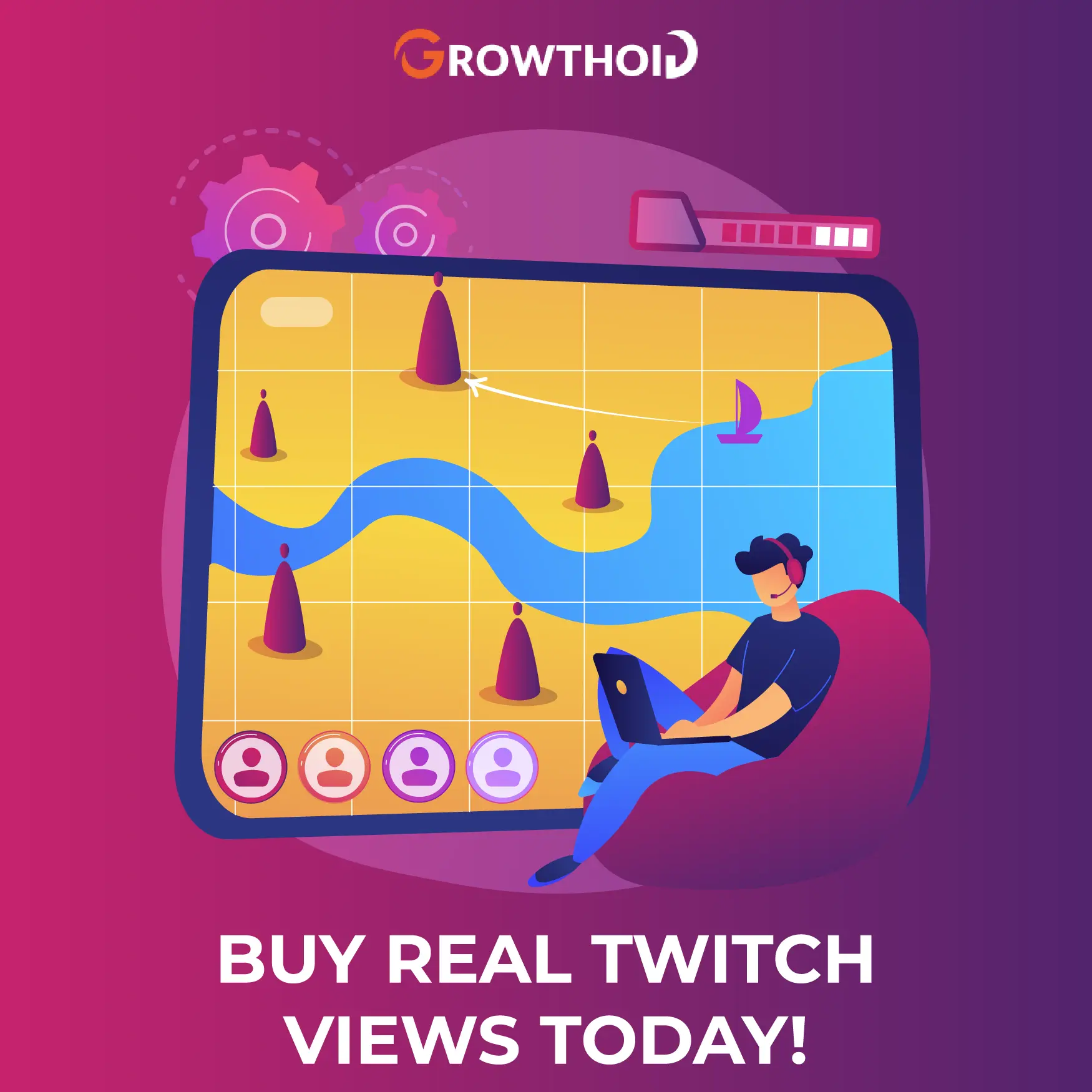 Buy Real Twitch Views Today