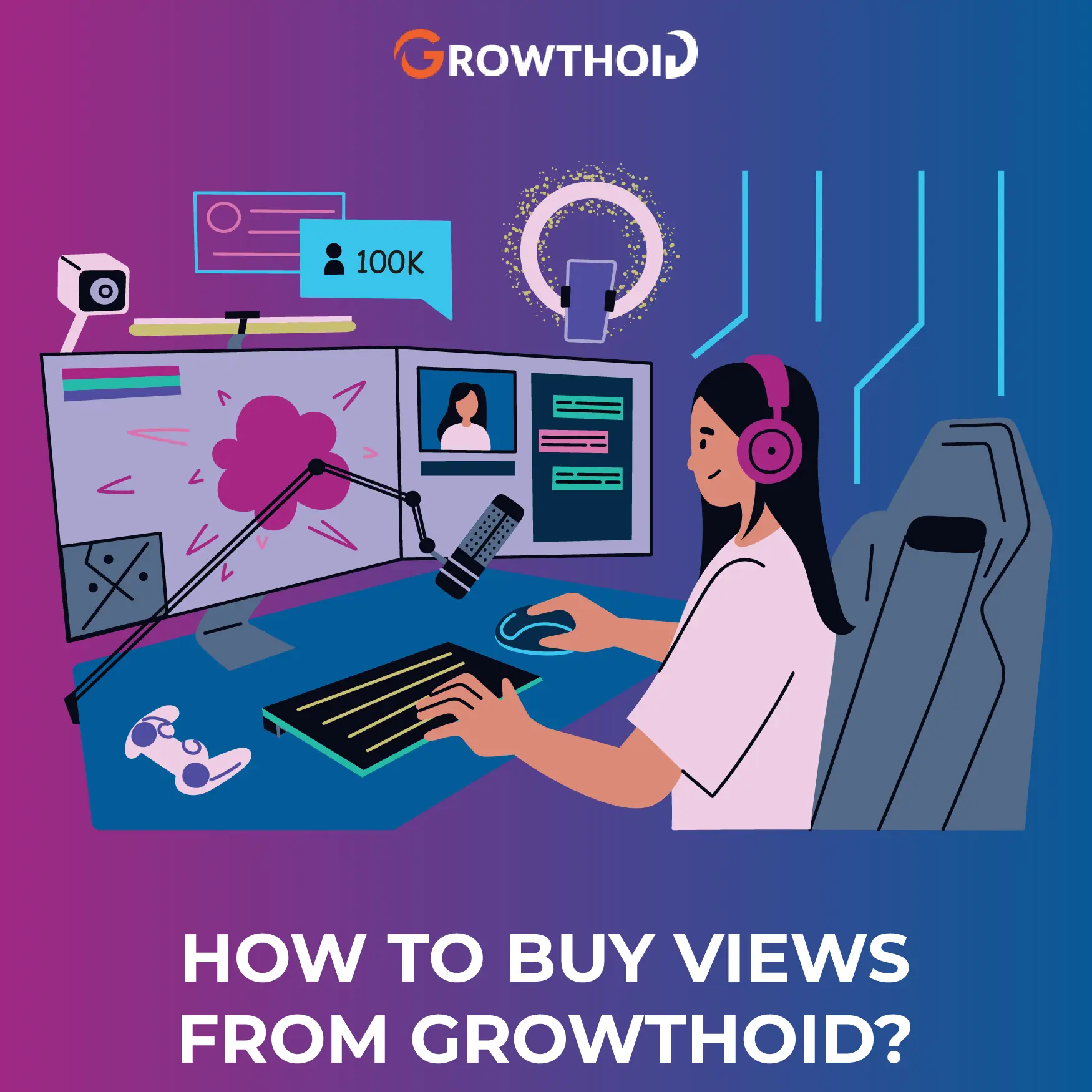 How to Buy Twitch Views from Growthoid