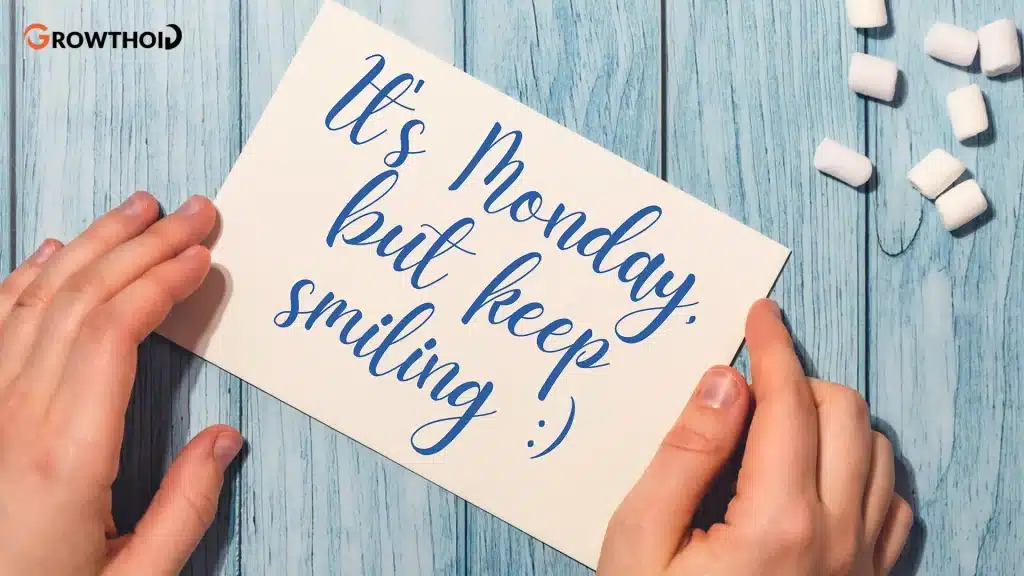 happy monday captions for tiktok