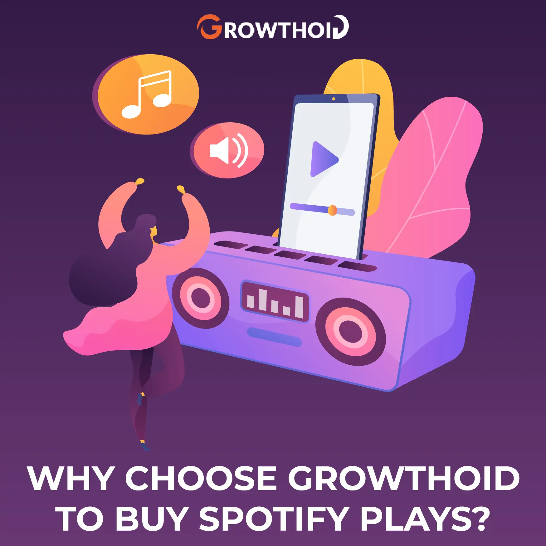Why Choose Growthoid to Buy Spotify Plays