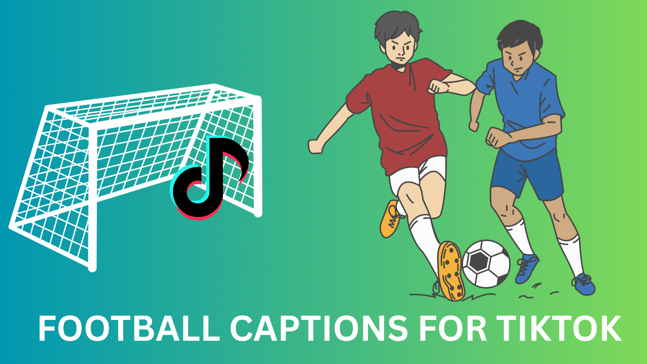football captions for tiktok