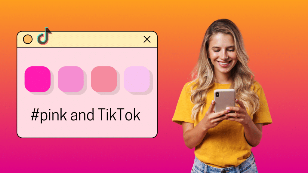 pink captions for tiktok posts 