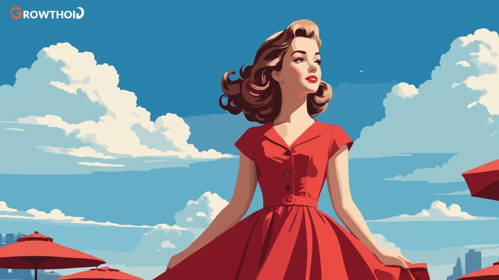 red dress captions tiktok