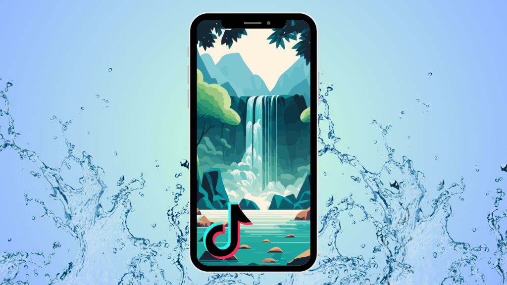 view captions for tiktok waterfalls