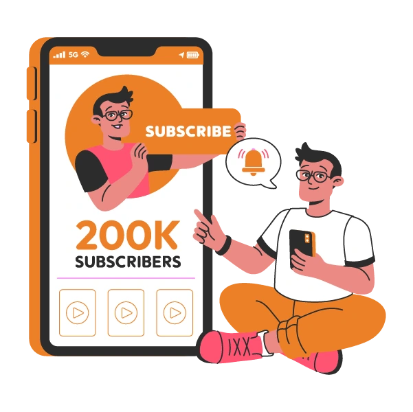 Is It Safe to Get Free YouTube Subscribers Illustration