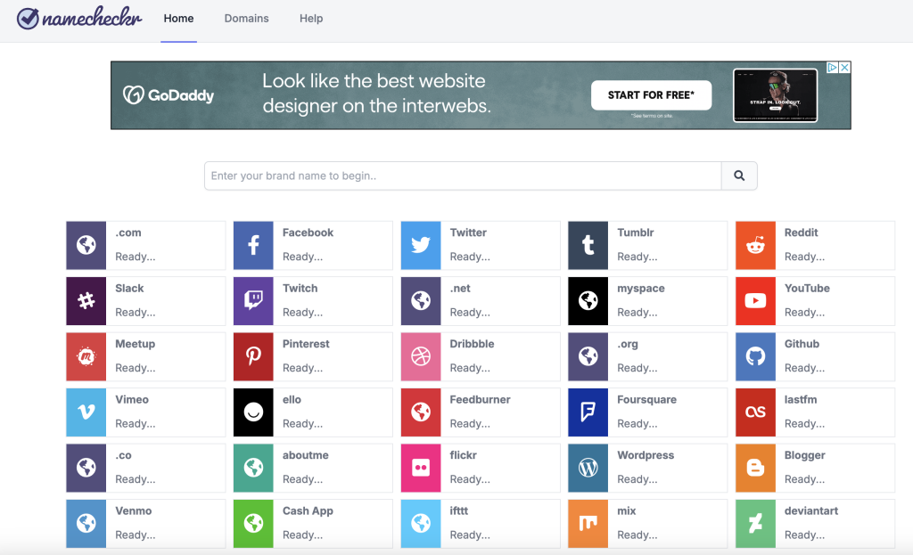 namecheckr social media tool 