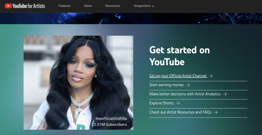 youtube official artist channel verification