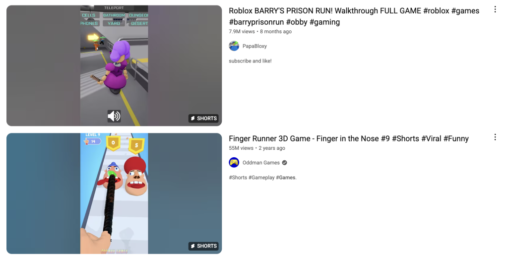 youtube niches gaming