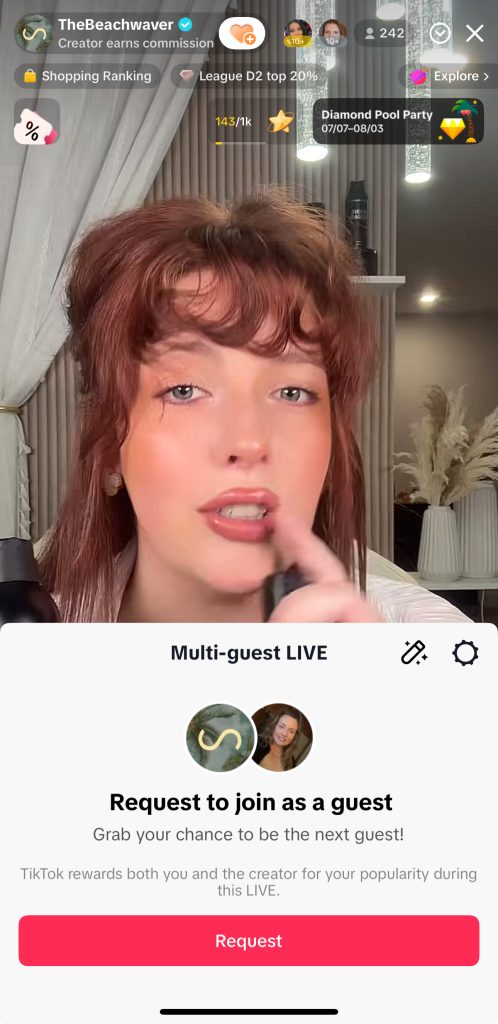 join tiktok live as a guest 