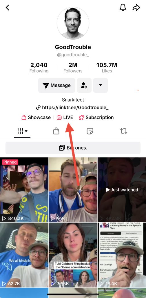 schedule tiktok live