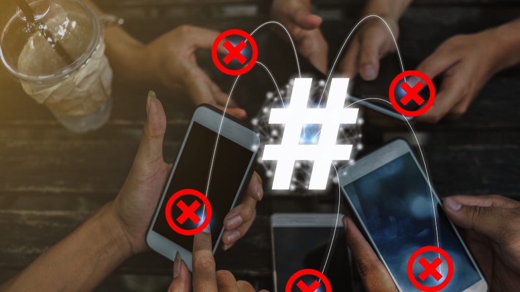 what are banned hashtags on tiktok and social media