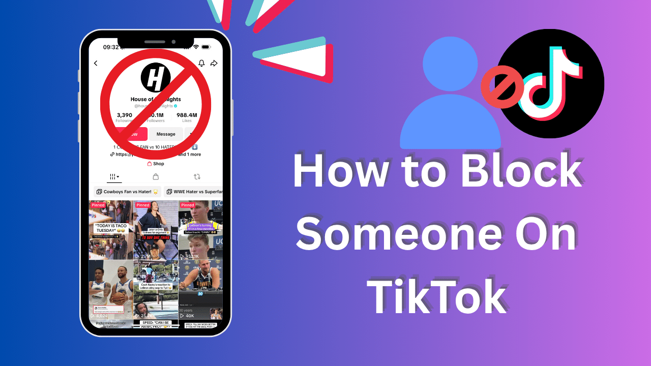 how to block someone on tiktok