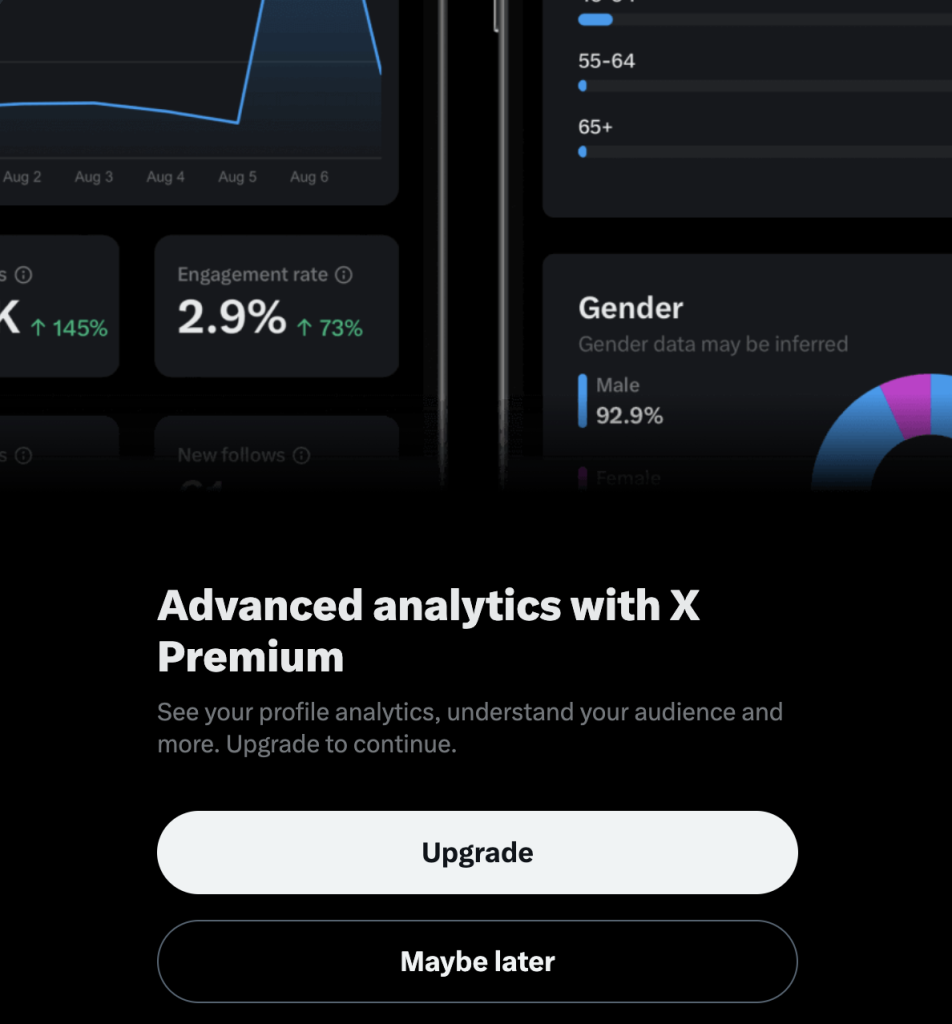 x analytics