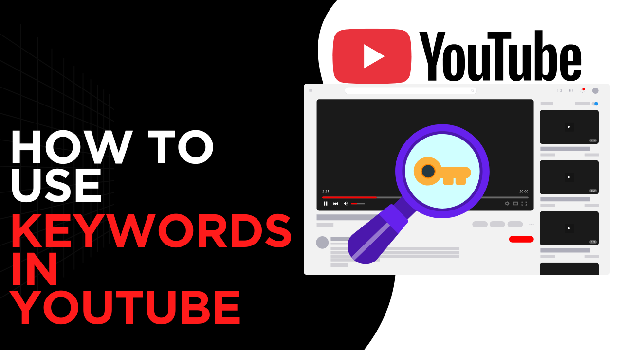 how to use keywords in youtube